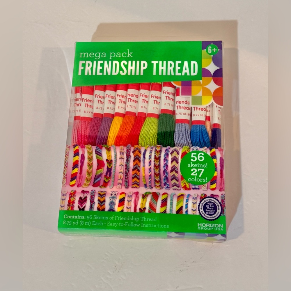 Mega Pack Friendship Thread 56 skeins Brand New